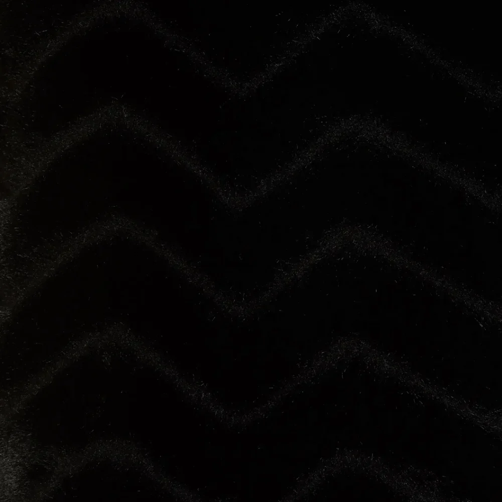 Gallery Hooded Black Faux Fur Jacket Sz L - Picture 3 of 16